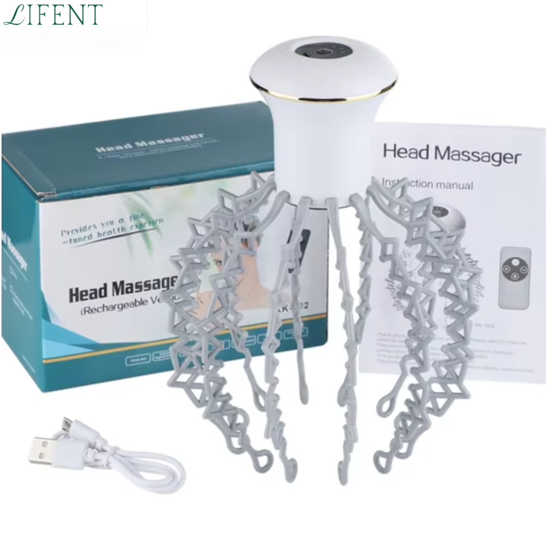 Massageador para Cabeça/Couro cabeludo Elétrico