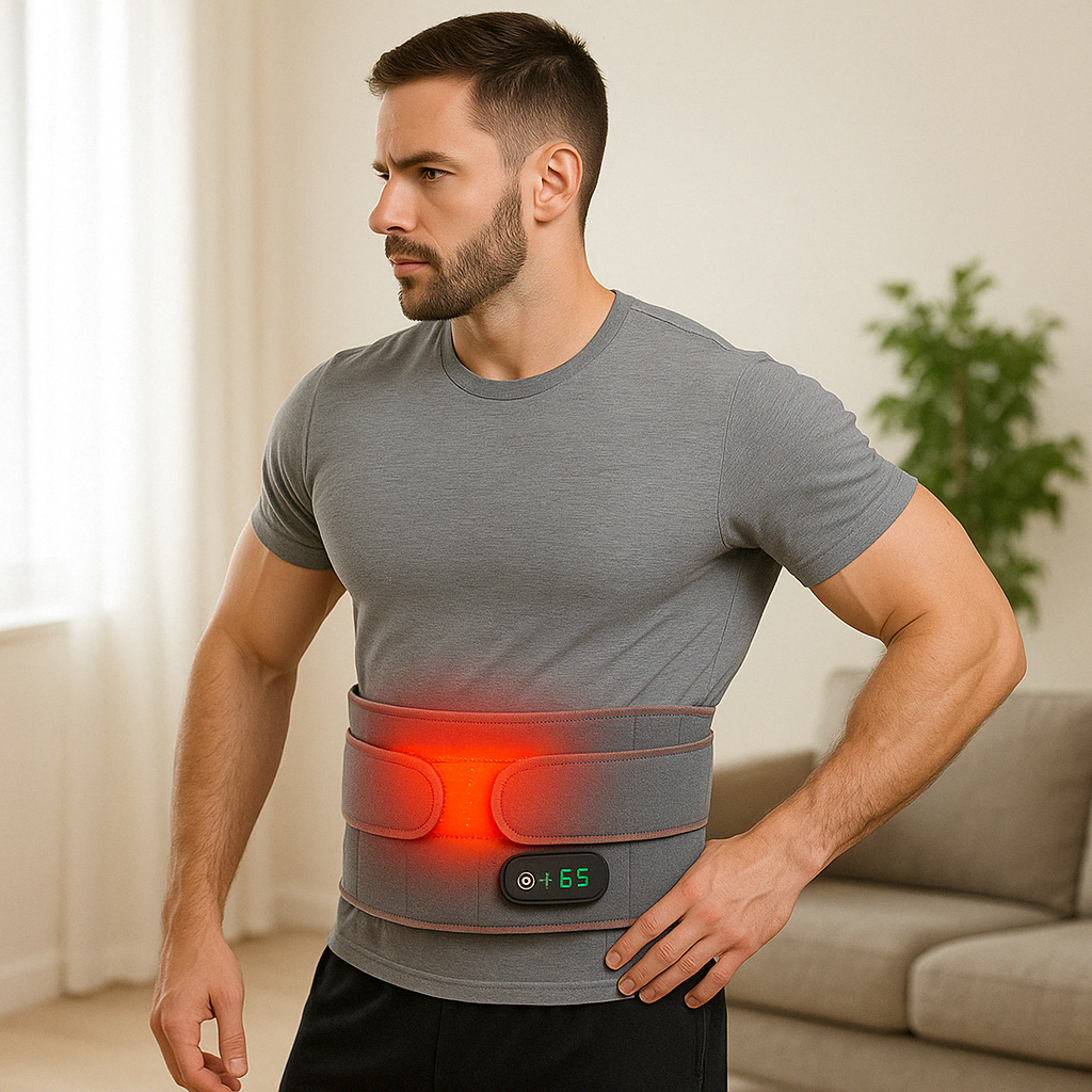 Cinta Massageadora com Aquecimento ThermoLombar™