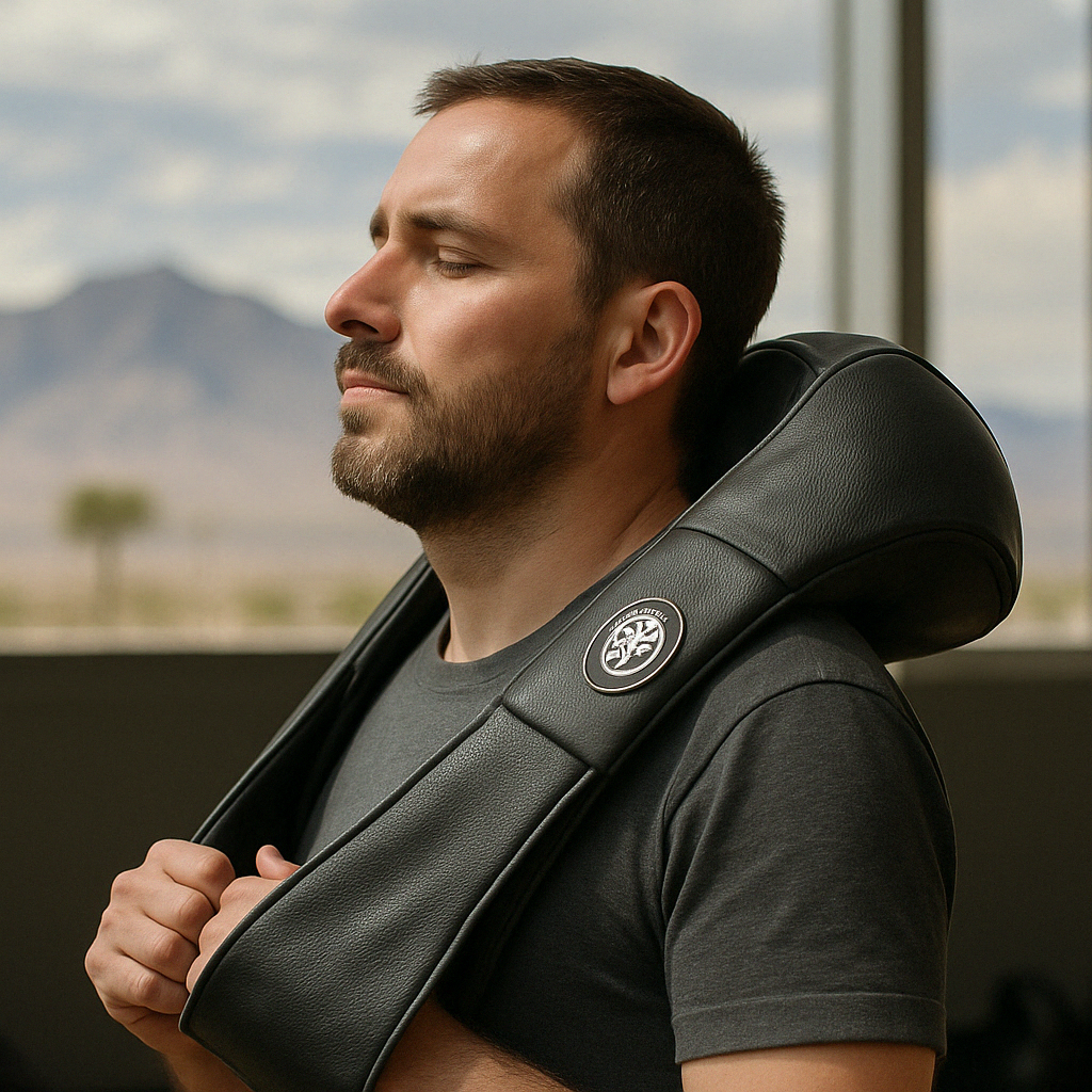 Massageador Elétrico Para Dor No Pescoço