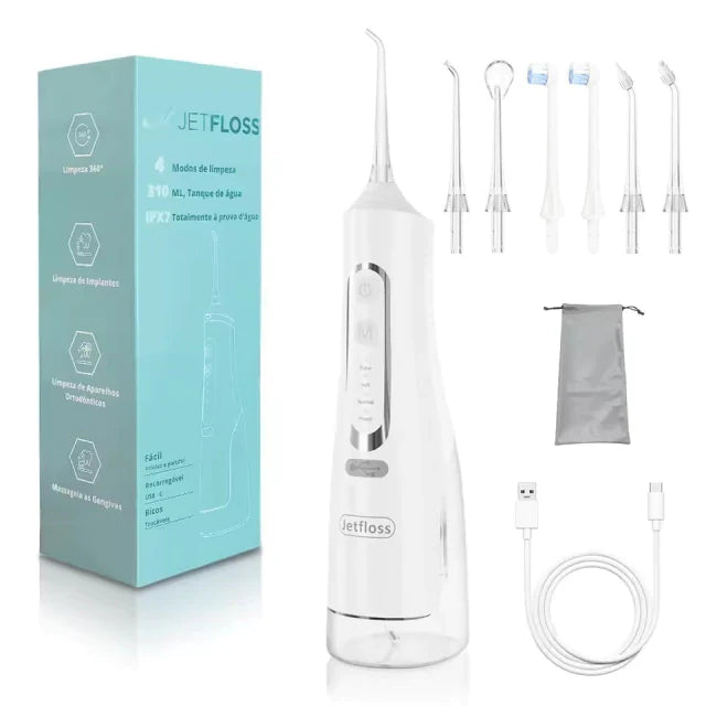 irrigador dental para mau hálito