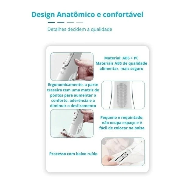 irrigador dental para mau hálito