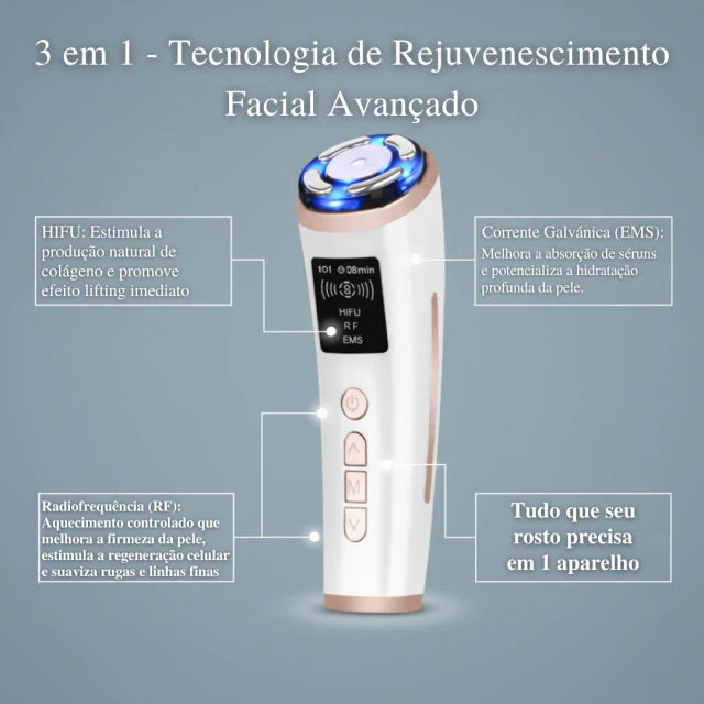 Lift Facial com HIFU – Tecnologia que Ativa o Colágeno e Rejuvenesce o Rosto
