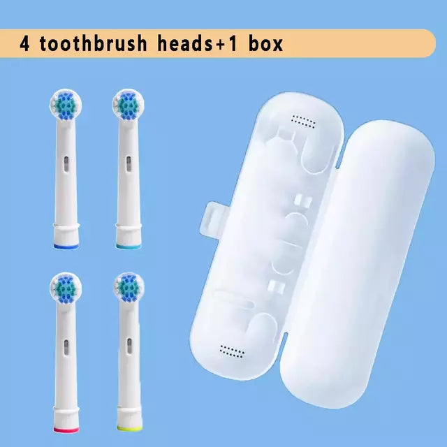 Escova De Dente Elétrica Rotativa Recarregável
