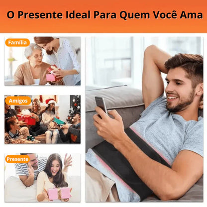 Cinta Massageadora com Aquecimento Lombar e Ciático