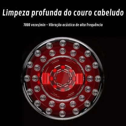 Massageador Capilar Com Terapia EMS E InfraVermelho