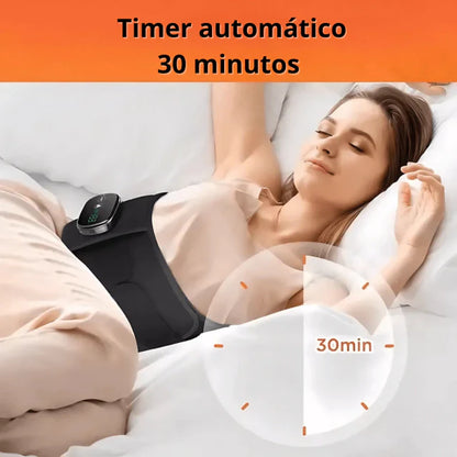 Cinta De Massagem E Aquecimento Para Dor Na Lombar E Ciático