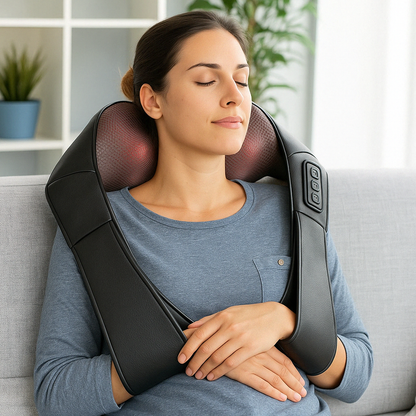 Massageador Elétrico Para Dor No Pescoço