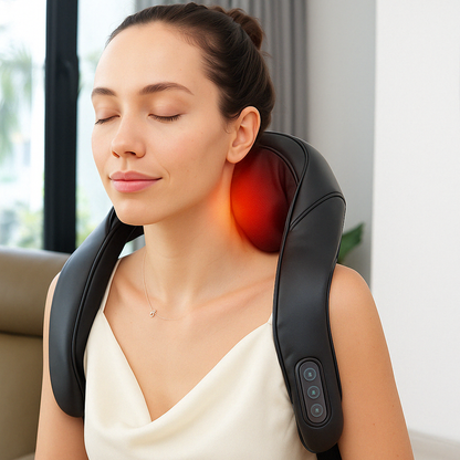 Massageador Elétrico Para Dor No Pescoço