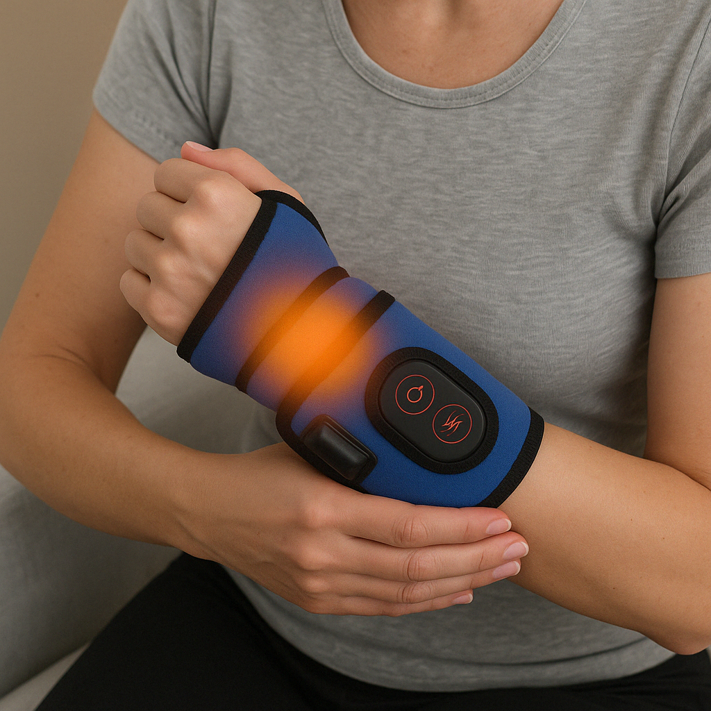 Munhequeira Ortopédica Com Aquecimento Para Dor Articular