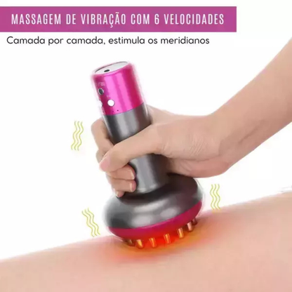 Massageador Para Lipedema Com Aquecimento E Luz Infravermelha