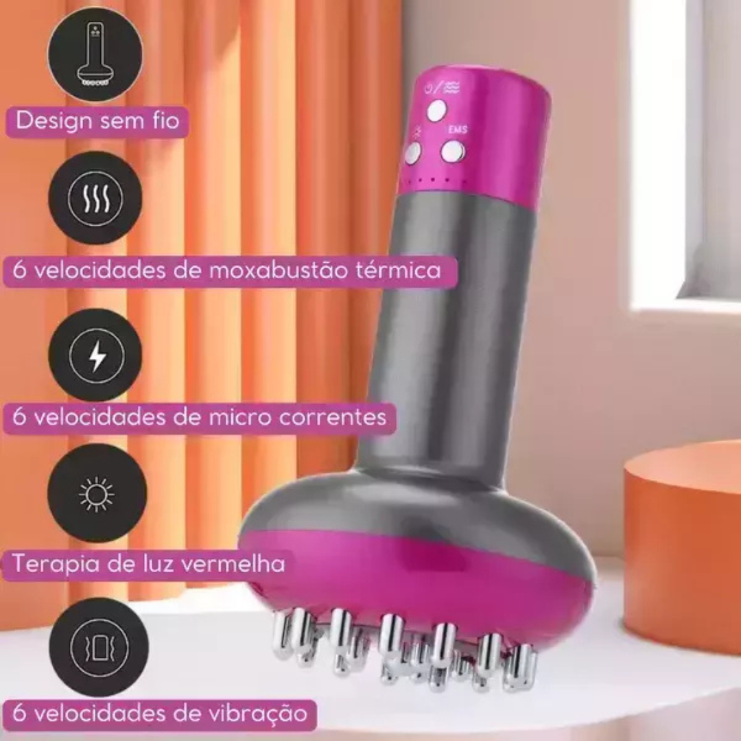 Massageador Para Lipedema Com Aquecimento E Luz Infravermelha