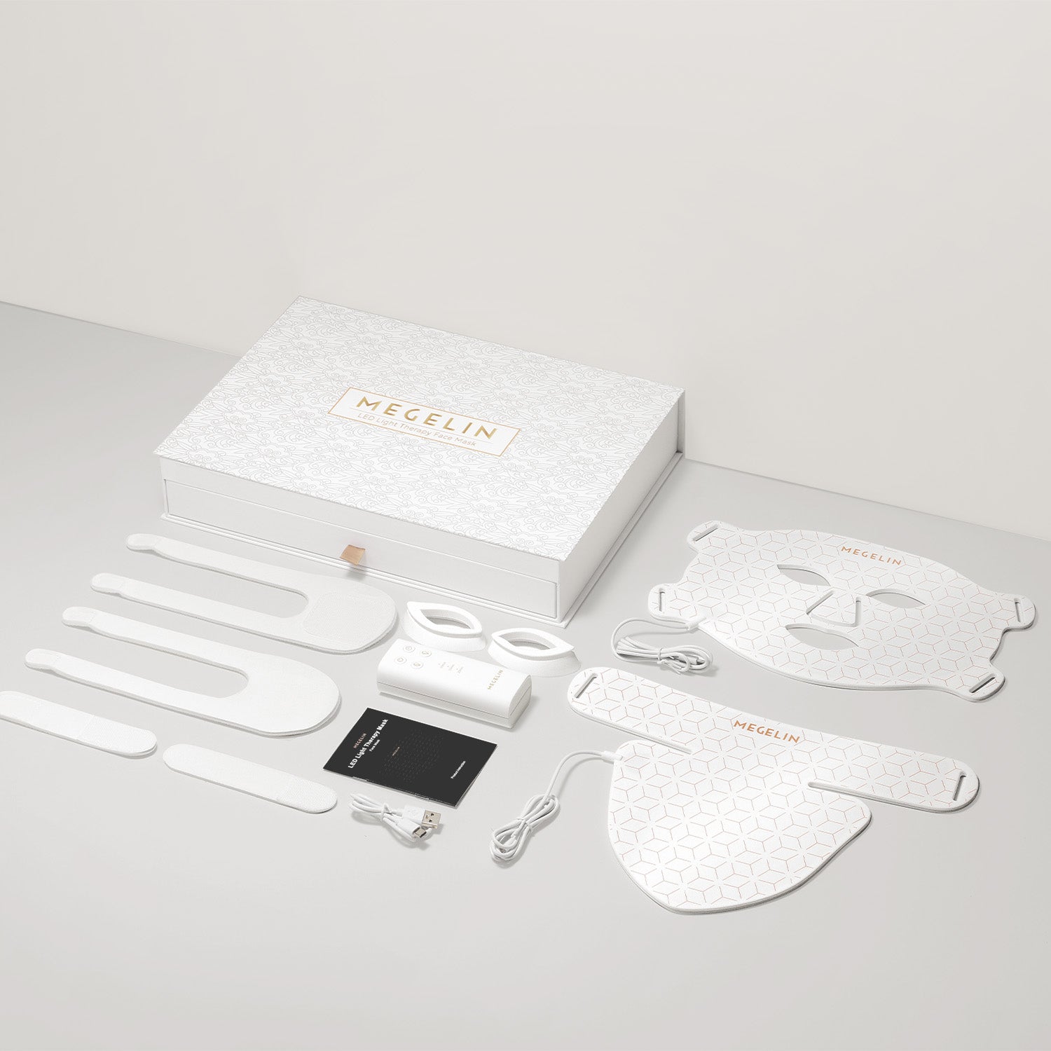Máscara Facial de Luz LED - DermaLux™