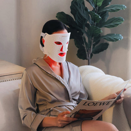 Máscara Facial de Luz LED - DermaLux™