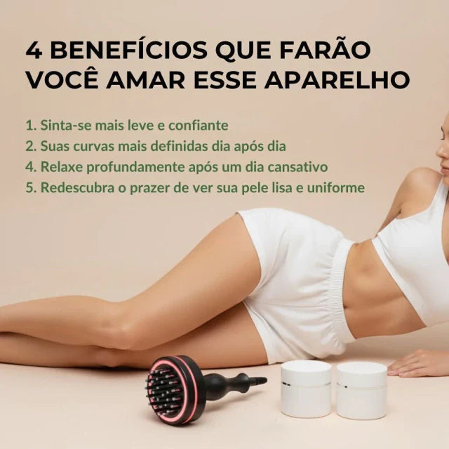 Aparelho de Drenagem Linfática e Anti-Celulite