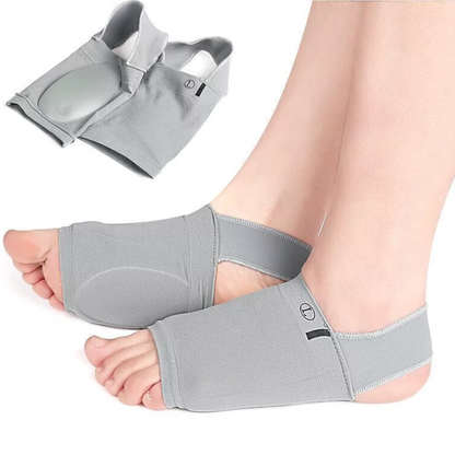 Meia Silicon para Fascite Plantar - (Dois pares)