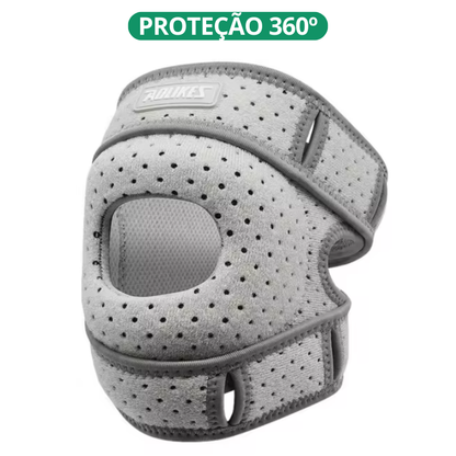 Joelheira Patelar Ajustável com Rótula em Silicone
