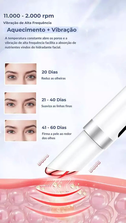 Massageador Facial Clareador de Olheiras