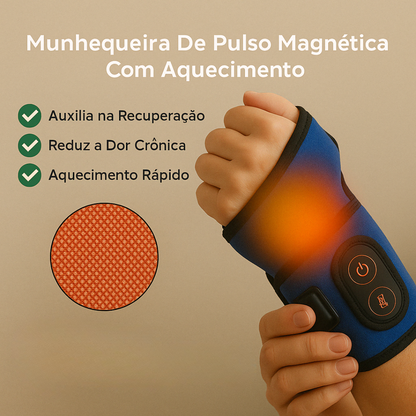 Munhequeira Ortopédica Com Aquecimento Para Dor Articular
