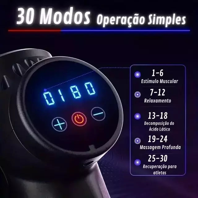 Pistola Massageadora Premium