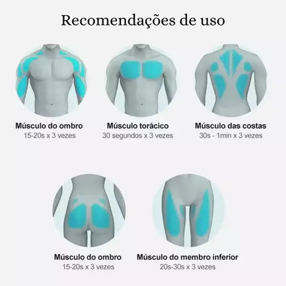 Pistola De Massagem Profissional Multiuso