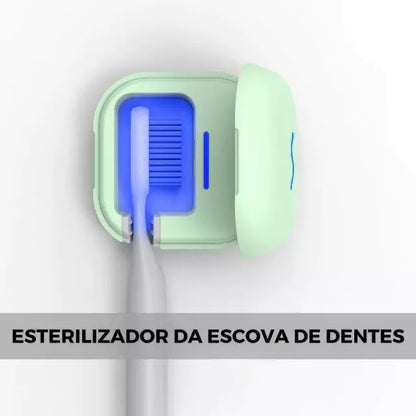 porta escova de dente esterilizador