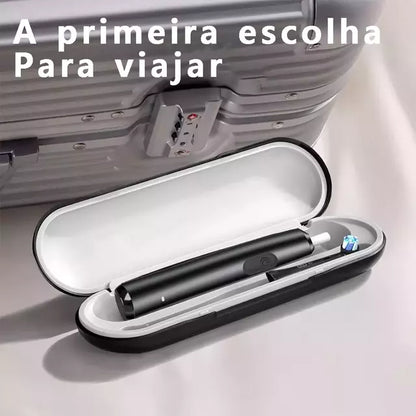 Escova De Dente Elétrica Rotativa Recarregável